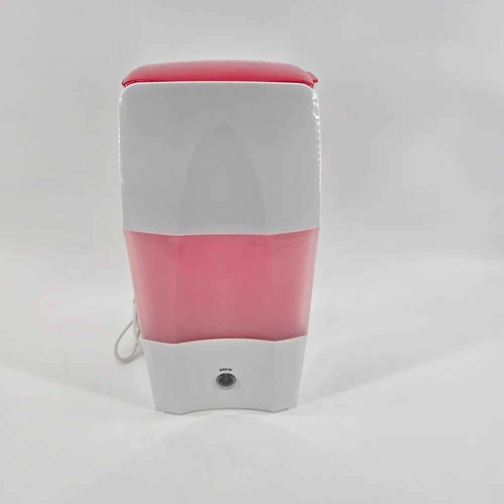 Mr. Coffee Iced Tea Maker TM75RS Brew Strength Selector White Red 3 Quart